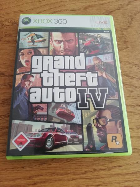 Grand Theft Auto IV X-BOX 360 komplett mit Anleitung USK ab 18